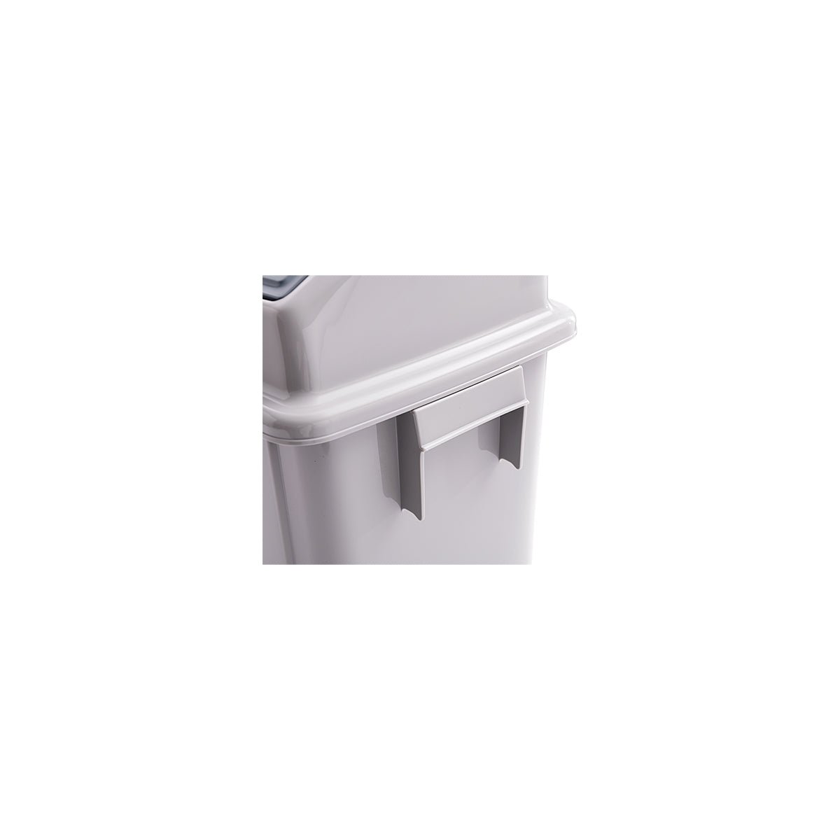 Afvalbak (40L) - 635x435x300mm - Grijs - Van Erkel Winkelmaterialen