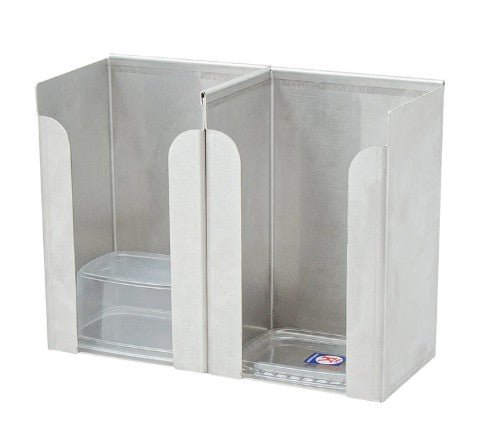Bakjeshouder RVS - 180x245x10mm - Zilver - Van Erkel Winkelmaterialen
