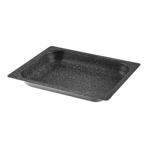 Bakplaat aluminium - 325x265x40mm (GN1/2) - Grijs - Van Erkel Winkelmaterialen