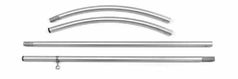 Beachflag frame aluminium - 1900x700mm - Van Erkel Winkelmaterialen