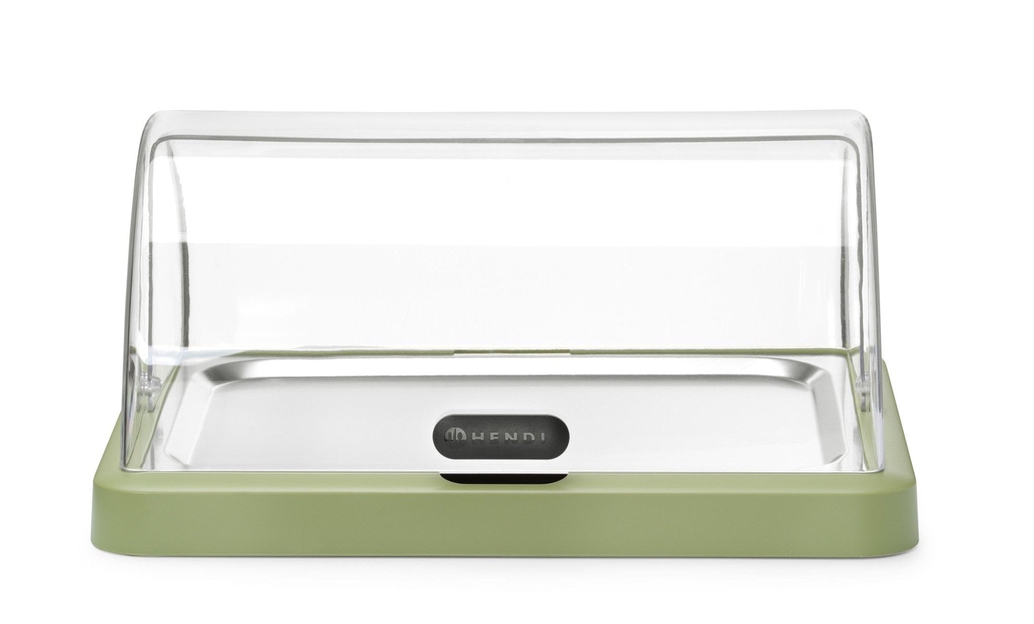 Beschermkap met roldeksel gekoeld - 460x355x220mm - Groen - Van Erkel Winkelmaterialen