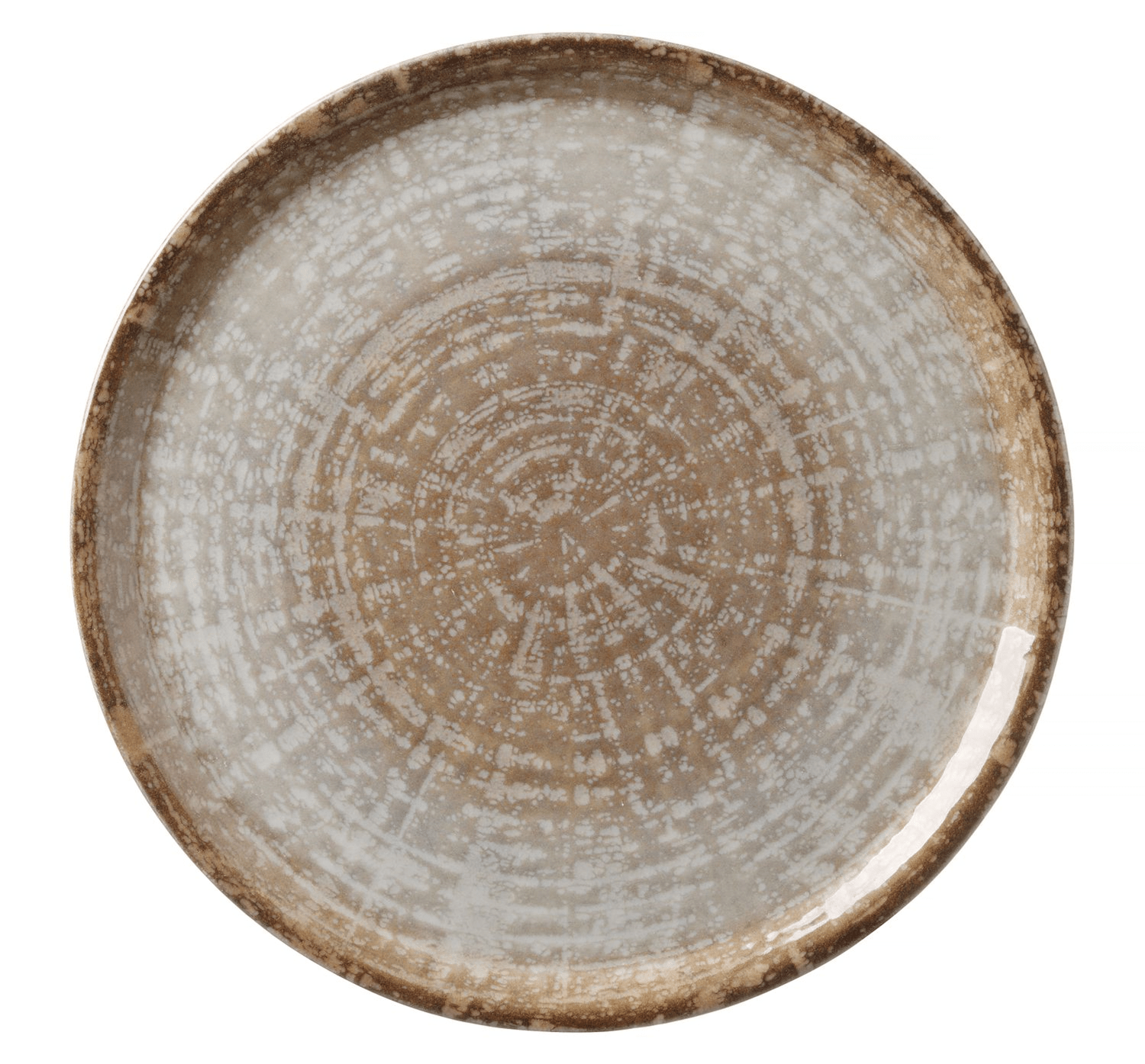 Bord aardewerk "Kreta" - Ø310mm - Van Erkel Winkelmaterialen