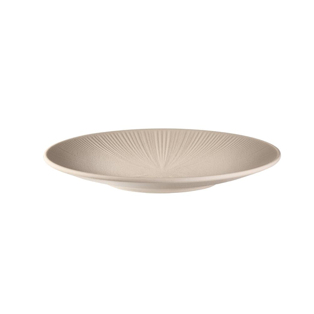 Bord Nero - Ø260mm - Beige - Van Erkel Winkelmaterialen