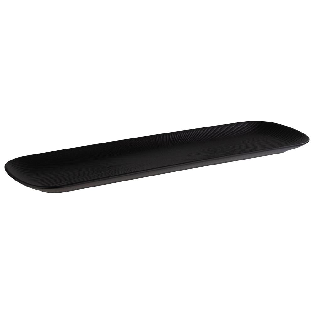 Bord 'Nero' - 530x162x25mm (GN2/4) - Zwart - Van Erkel Winkelmaterialen