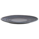 Bord plat 'Loops' - Ø280mm - Blauw - Van Erkel Winkelmaterialen