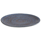 Bord plat 'Loops' - Ø220mm - Blauw - Van Erkel Winkelmaterialen