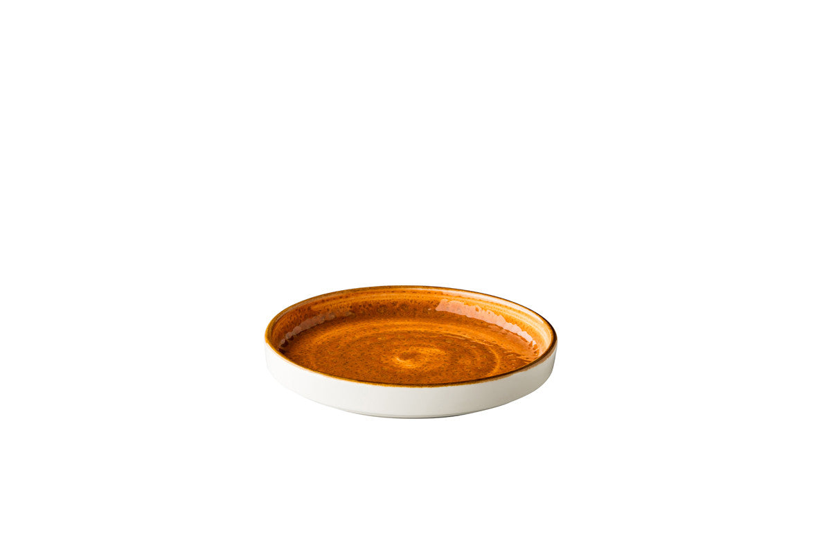 bord-porselein-oranje