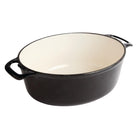 Braadpan ovaal (6L) - 125x230x305mm - Zwart - Van Erkel Winkelmaterialen