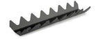 Broodjes display - 520x135mm - Zwart - Van Erkel Winkelmaterialen