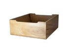 BUFFETKRAT mangohout - 350x290x120mm - Van Erkel Winkelmaterialen