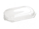 Cateringschalen-deksel (110st) - 335x250x40mm - Transparant - Van Erkel Winkelmaterialen