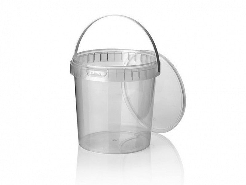 Cups 1000ml (197st) - Ø131x120mm - Transparant - Van Erkel Winkelmaterialen