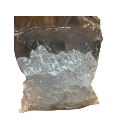 Decoratie ijsschaafsel (ca.50 stuks) - Transparant - Van Erkel Winkelmaterialen