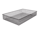 Draadmand - 600x400x90mm - Zwart - Van Erkel Winkelmaterialen