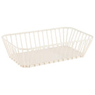 Draadmand GN 'Urban' - 265x162x75mm (GN1/4) - Wit - Van Erkel Winkelmaterialen