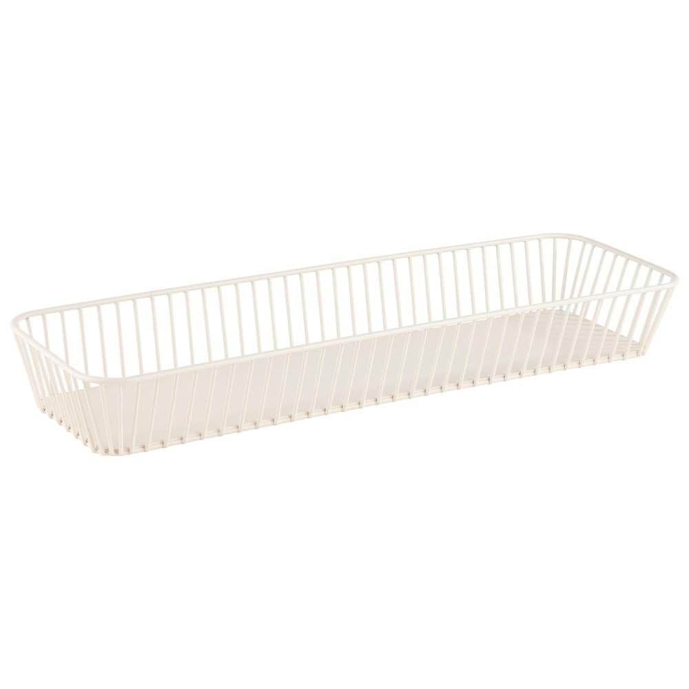 Draadmand GN 'Urban' - 530x162x75mm (GN2/4) - Wit - Van Erkel Winkelmaterialen