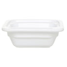 *Emile Henry aardewerk schaal - 176x162x65mm (GN1/6) - Wit - Van Erkel Winkelmaterialen