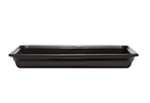Emile Henry aardewerk schaal - 530x325x65mm (GN1/1) - Zwart - Van Erkel Winkelmaterialen