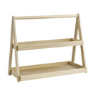 Etagère 2-traps Valo - 555x265x445mm - Bruin - Van Erkel Winkelmaterialen