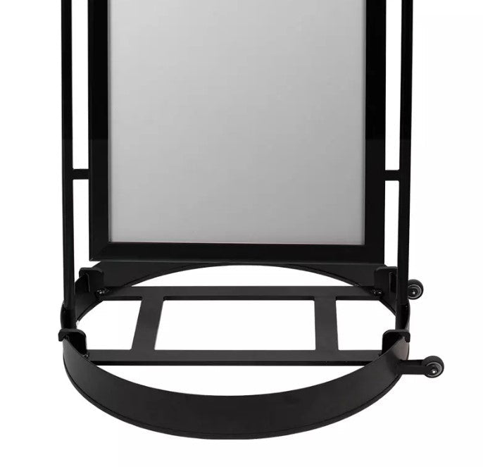 Extra verzwaring voor B2 stoepbord - B2 - Zwart - Van Erkel Winkelmaterialen