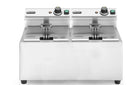 Friteuse Profi Line (2x 8L) - 605x460x6369mm - Van Erkel Winkelmaterialen