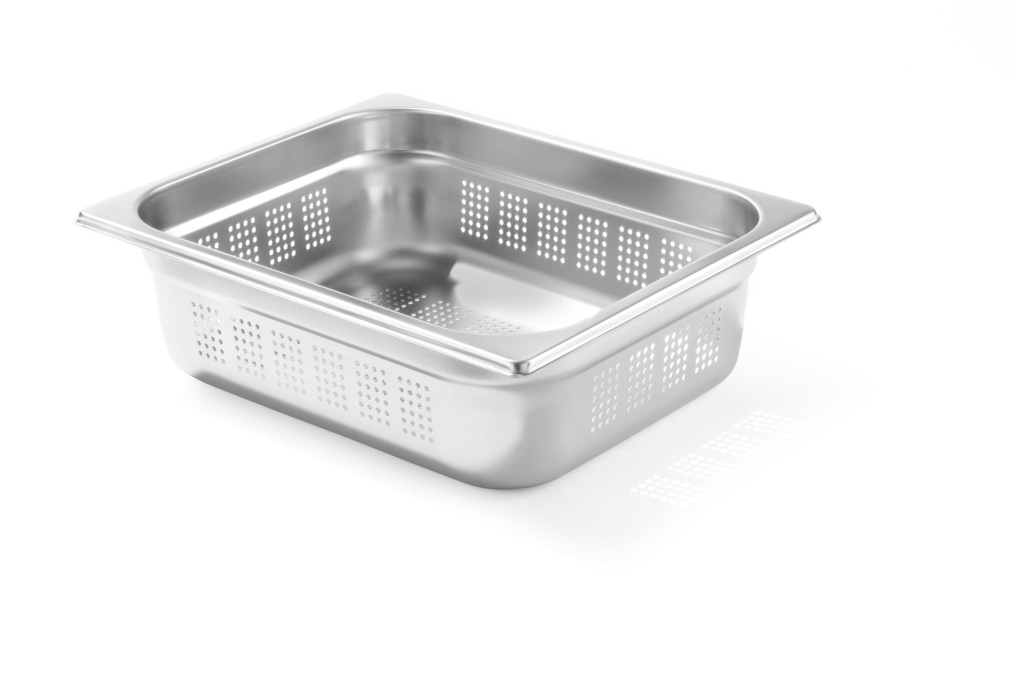 Gastronorm bak RVS (geperforeerd) - GN1/2 325x265mm - 100mm - Van Erkel Winkelmaterialen
