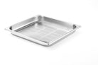 Gastronorm bak RVS (geperforeerde bodem) - GN2/3 354x325mm - 40mm - Van Erkel Winkelmaterialen