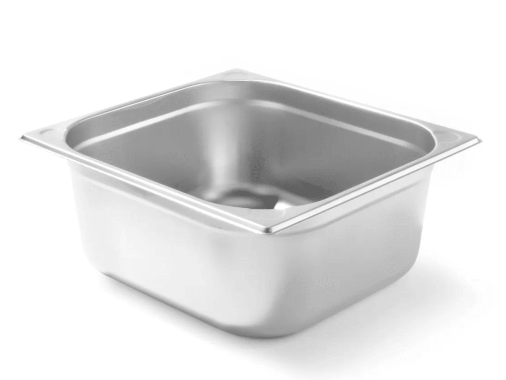 Gastronorm bak RVS 'Kitchen Line' - GN2/3 354x325mm - 20mm - Van Erkel Winkelmaterialen