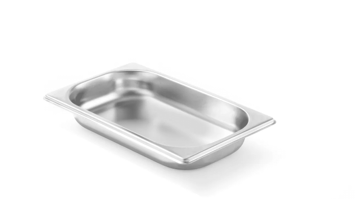 Gastronorm bak RVS 'Profi Line' - GN1/4 265x162mm - 20mm - Van Erkel Winkelmaterialen