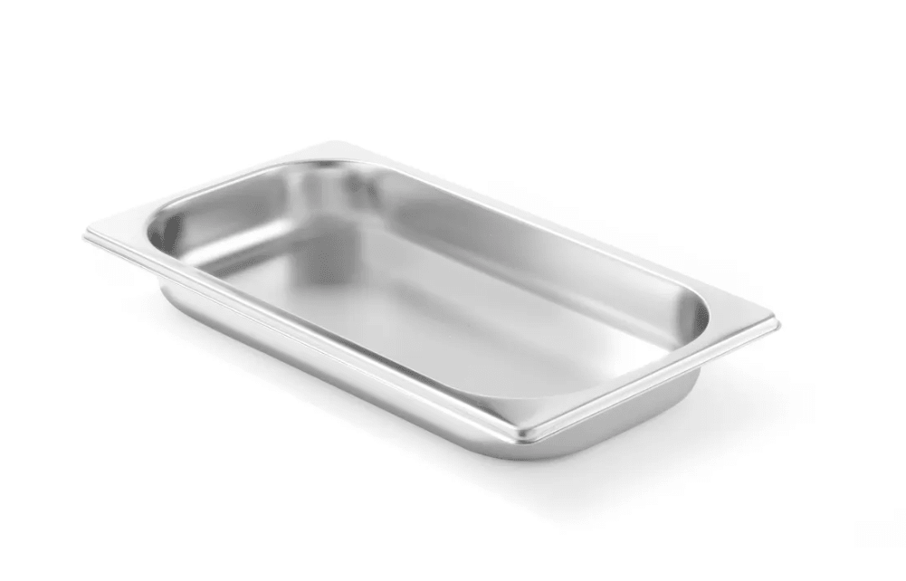 Gastronorm bak RVS 'Profi Line' - GN1/3 325x176mm - 40mm - Van Erkel Winkelmaterialen