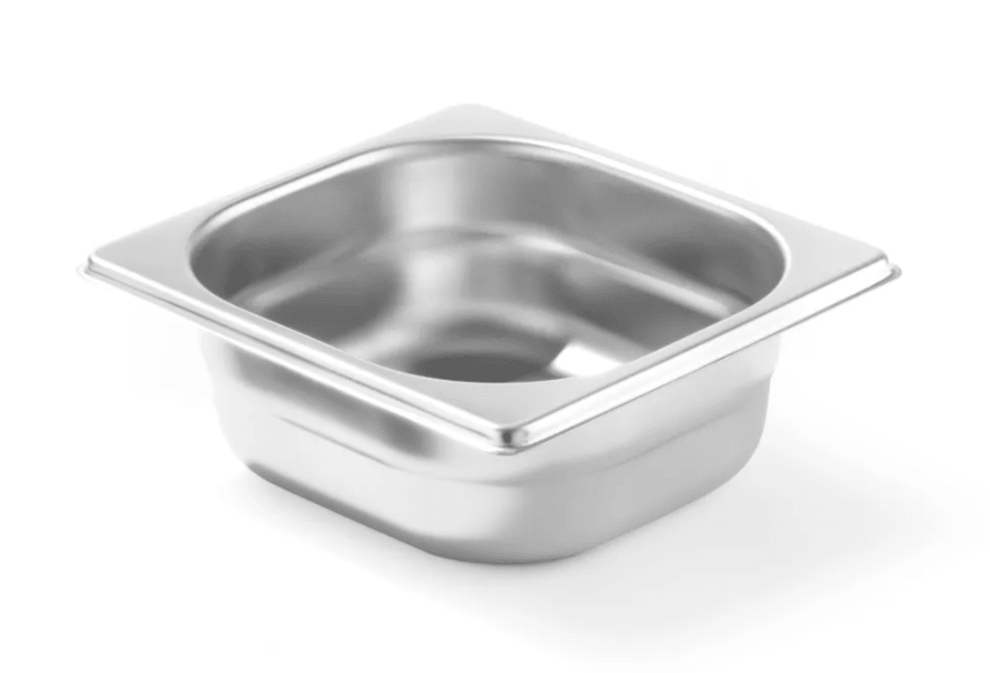 Gastronorm bak RVS 'Profi Line' - GN1/6 176x162mm - 65mm - Van Erkel Winkelmaterialen