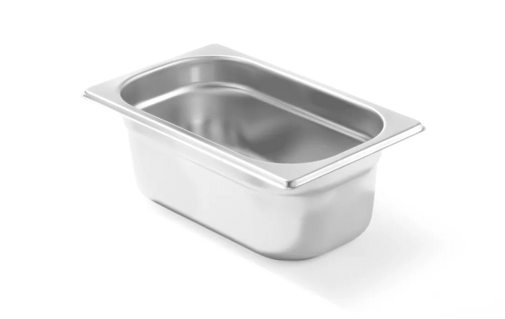 Gastronorm bak RVS 'Profi Line' - GN1/4 265x162mm - 65mm - Van Erkel Winkelmaterialen