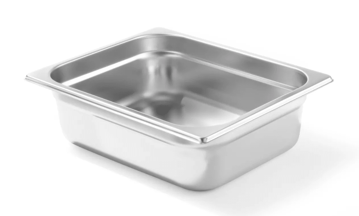 Gastronorm bak RVS 'Profi Line' - GN1/2 325x265mm - 100mm - Van Erkel Winkelmaterialen