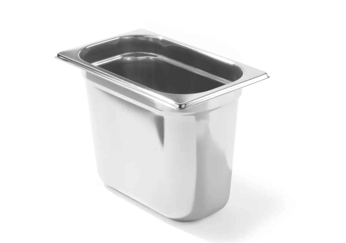 Gastronorm bak RVS 'Profi Line' - GN1/4 265x162mm - 150mm - Van Erkel Winkelmaterialen