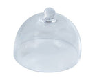 Glazen stolpje - Ø190x170mm - Transparant - Van Erkel Winkelmaterialen