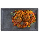 GN bord 'Frostfire' - 530x325x30mm (GN1/1) - Zwart granietlook - Van Erkel Winkelmaterialen