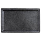 GN bord 'Frostfire' - 530x325x30mm (GN1/1) - Zwart granietlook - Van Erkel Winkelmaterialen