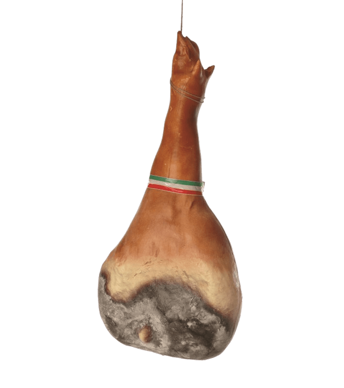 Grote ham met poot - 580x280mm - Bruin - Van Erkel Winkelmaterialen