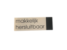Hersluitsticker - 50x17mm - Van Erkel Winkelmaterialen