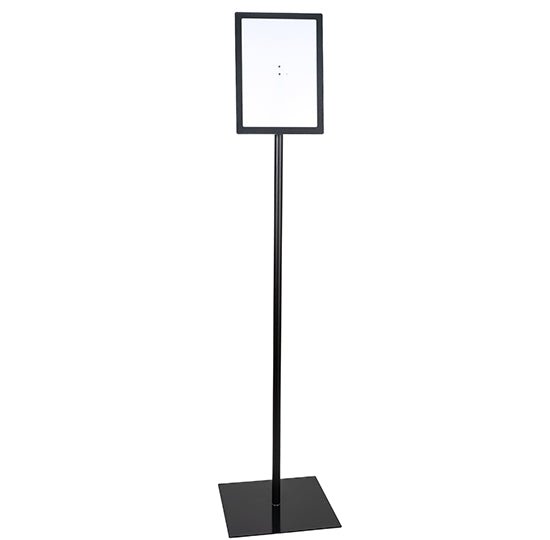 Informatie standaard hoog (magnetisch) - (A5) 210x148mm - Zwart - Van Erkel Winkelmaterialen