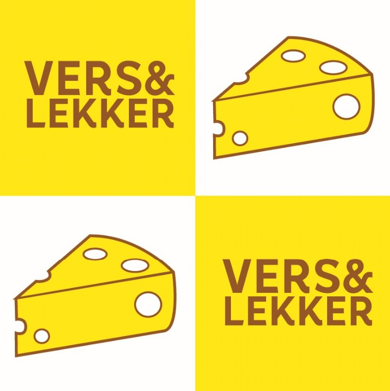 Kaasvellen Vers&Lekker - 330x400mm - Geel - Van Erkel Winkelmaterialen