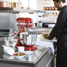 Kitchenaid Professionele mixer (6,9L) - 417x371x287mm - Rood - Van Erkel Winkelmaterialen