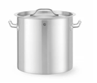 Kookpan groot 'Budget Line' - Ø320x320mm (25L) - Zilver - Van Erkel Winkelmaterialen