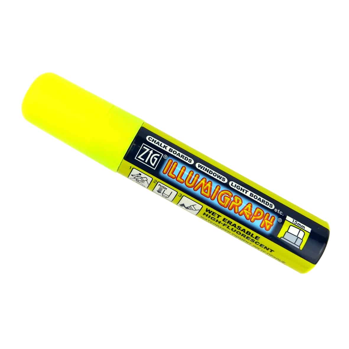 Krijtstift Illumigraph (PMA-720) - 7-15mm - Krijtstift (Waterafwisbaar) - Van Erkel Winkelmaterialen
