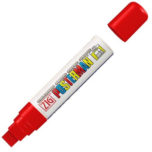 Krijtstift Posterman (PMA-120) - 7-15mm - Krijtstift (watervast) - Van Erkel Winkelmaterialen