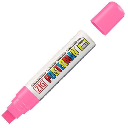 Krijtstift Posterman (PMA-120) - 7-15mm - Krijtstift (watervast) - Van Erkel Winkelmaterialen