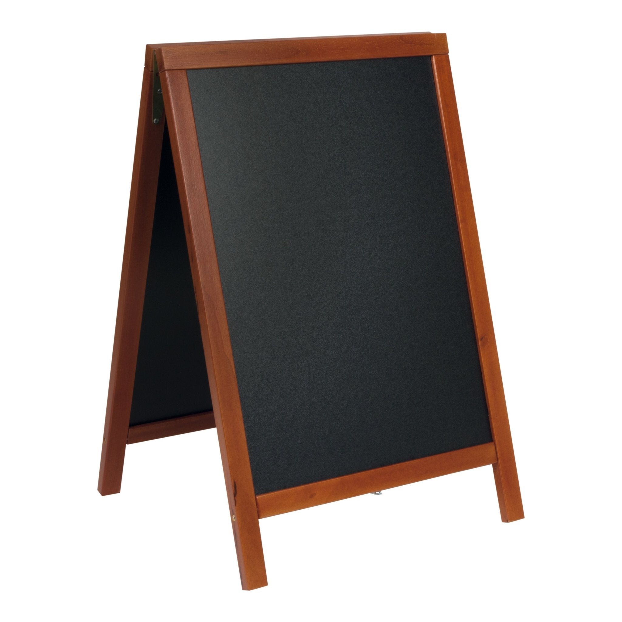 Krijtstoepbord Deluxe Mahonie - 1390x715mm (16.9kg) - Bruin - Van Erkel Winkelmaterialen