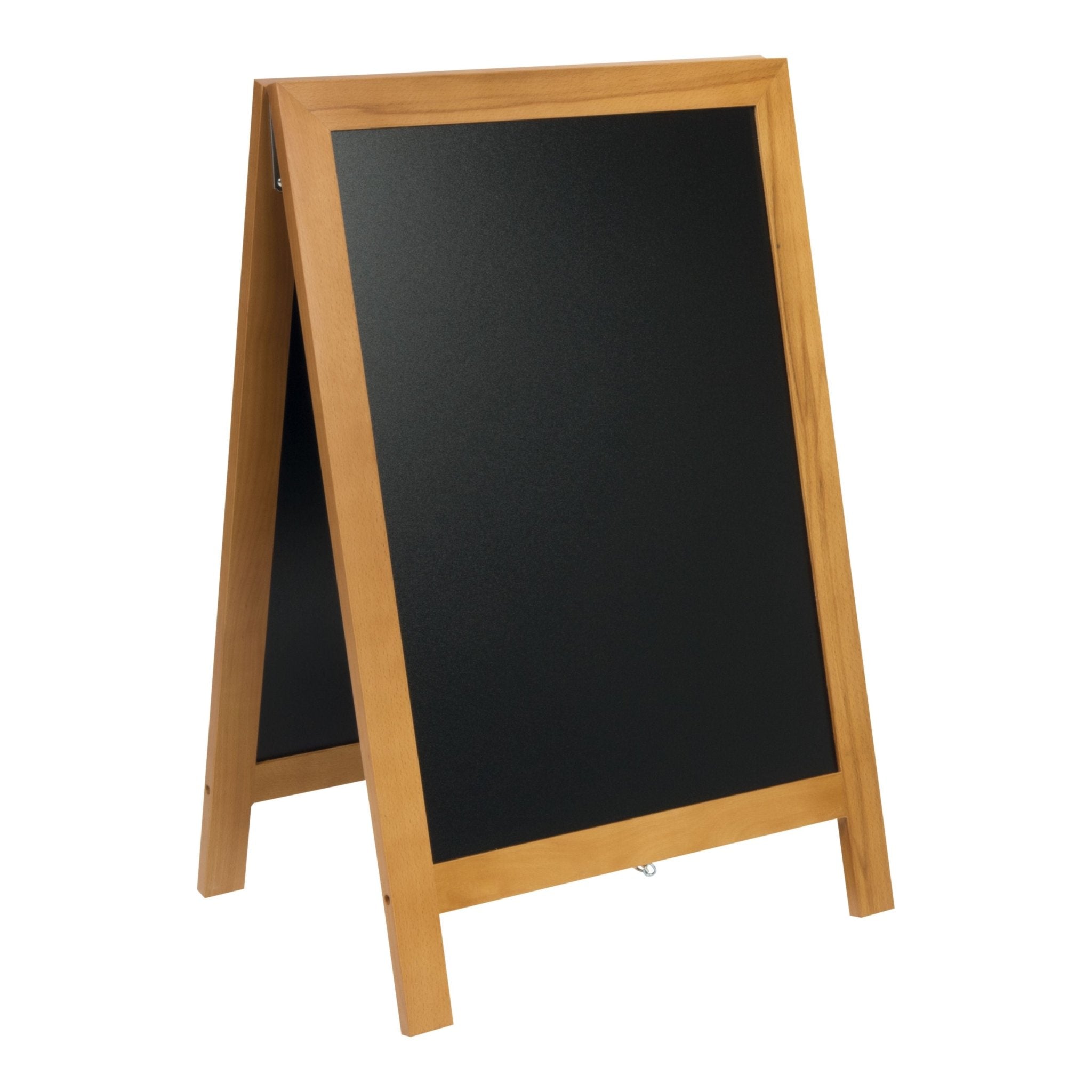Krijtstoepbord Deluxe Teak - 1250x705mm (13.8kg) - Bruin - Van Erkel Winkelmaterialen