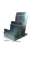 L-standaard RVS (0.5mm) - 20mm - Zilver - Van Erkel Winkelmaterialen