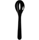 Lepel met uitlek gat - 235mm - Zwart - Van Erkel Winkelmaterialen
